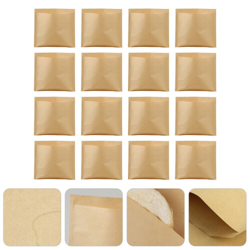 100Pièces Kraft Alimentaires Sécurisés Pour Snacks 1