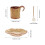 1Set Tazza Con in Decorativa Per Uso 2