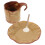 1Set Tazza Con in Decorativa Per Uso 4