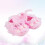 1Paire Chaussures Berceau Rose Robustes Lacets 3