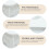 White PVC Bathroom Toilet Stool Sturdy Home Potty Support Stool 10