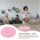 Pink Tpe Household Skipping Mat Comfortable Exercise Pad 8
