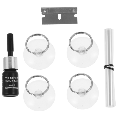 1Set Kit Riparazione Schegge E Crepe Parabrezza Multi ABS 1