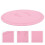 Pink Tpe Household Skipping Mat Comfortable Exercise Pad 10