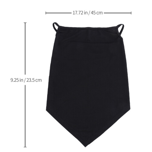 Maschera Viso Outdoor Nera Leggera E in Materiale Premium 1