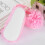 1Paire Souliers Bébé Rose Design Simple Et Antidérapant 7