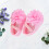 1Paire Souliers Bébé Rose Design Simple Et Antidérapant 4