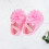 1Paire Souliers Bébé Rose Design Simple Et Antidérapant 6