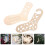4Pièces Formeurs En Beige Pour Tricot Main Durable 5