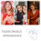 2Pz Farfalla Paillettes Rosa Comfort E 8