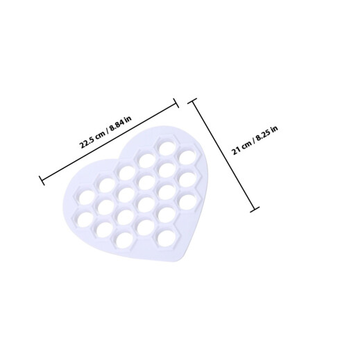 4Pz Dumpling ABS Bianco 19 Utensile Cucina 1