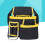 Black Work Tool Bag Waist Pouch for Electric Drill Storage 5