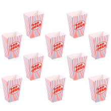10Pz Usa E Getta Per Party Box Popcorn in