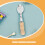 2Pcs Rustic Wood Musical Spoons Hand Percussion Instruments for Kids 7