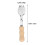 2Pcs Rustic Wood Musical Spoons Hand Percussion Instruments for Kids 2