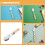 2Pcs Rustic Wood Musical Spoons Hand Percussion Instruments for Kids 9