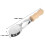 2Pcs Rustic Wood Musical Spoons Hand Percussion Instruments for Kids 3
