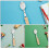 2Pcs Rustic Wood Musical Spoons Hand Percussion Instruments for Kids 8