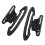 2Pièces Support Vêtements ABS Noir, Suspension Et 11