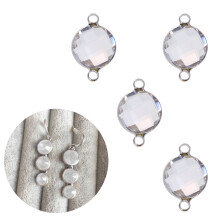 4Pz Elementi Bianco Linker Per Bracciali Gioielli Fatti A Mano