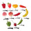 11Pz Frutta Colorati Leggeri E Resistenti Per Donne 9