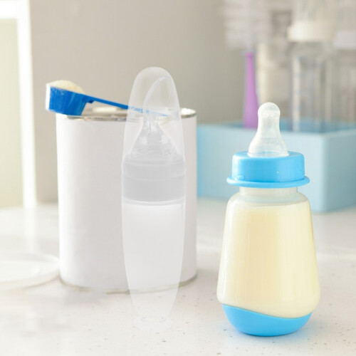 Silicone Con Cucchiaio Baby E Anziani 2