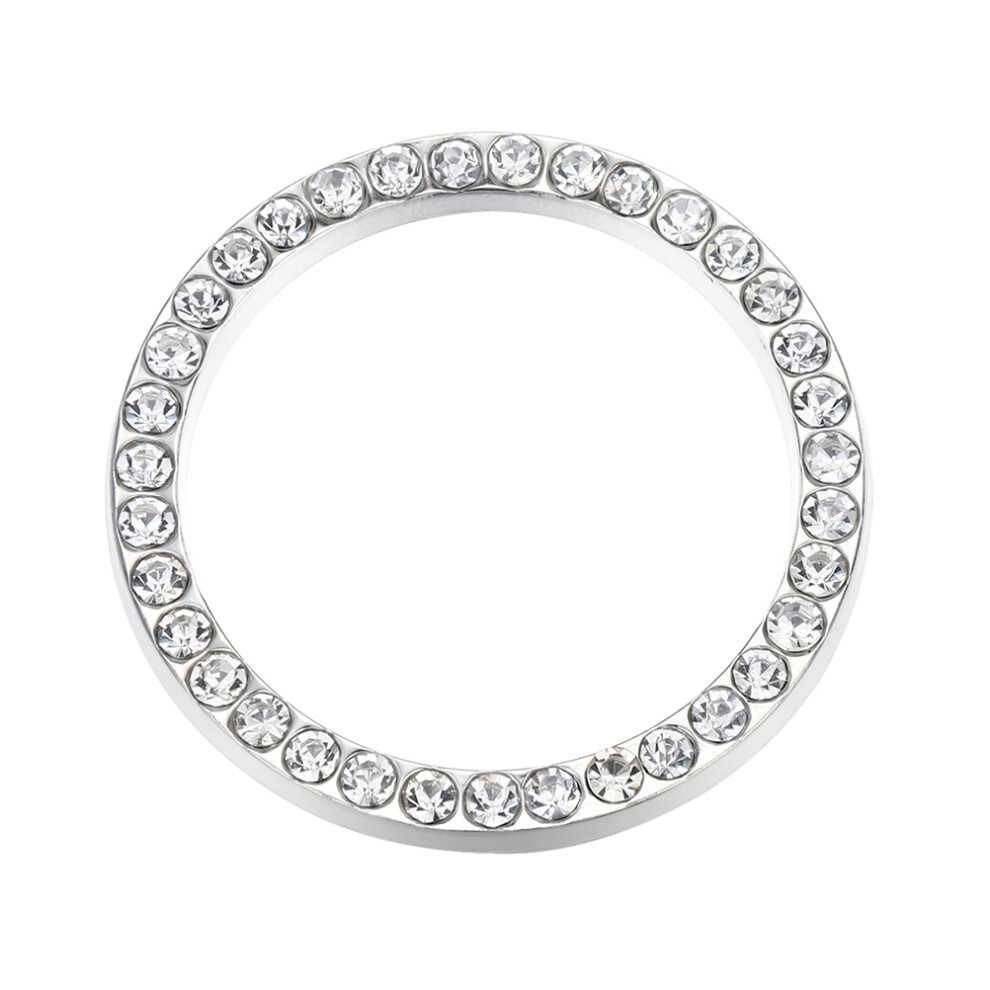 4Pcs Crystal Car Bling Ring Button Decoration Sticker 3572637736623