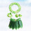5Pz Set Gonna Hula Con E Decorazioni Floreali Colorate 4