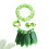 5Pz Set Gonna Hula Con E Decorazioni Floreali Colorate 7