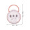2Pcs Pink PP Pacifier Storage Container Portable Baby Holder 2
