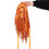Orange Polyester Sequin Waist Belt for Dance and Belly Dancing 4