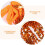 Orange Polyester Sequin Waist Belt for Dance and Belly Dancing 9