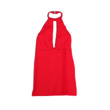 1Pc Nightclub Deep V Backless Women Adult Decoration