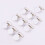 10Pz Clip Per Bretelle E Ciucci in , Leggere E 6