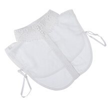 1St Sierlijke Witte Chiffon Nepkraag Trui, Shirt & Dames