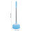 2Pièces Ventouse Déboucheur Bain Wc Longue Acier Bleu 11