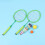 1Set Set Racchette Badminton Per Outdoor 6