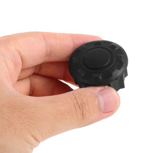 9Pièces Caches Ecrous Plastique Noir Adaptation Cadre 2