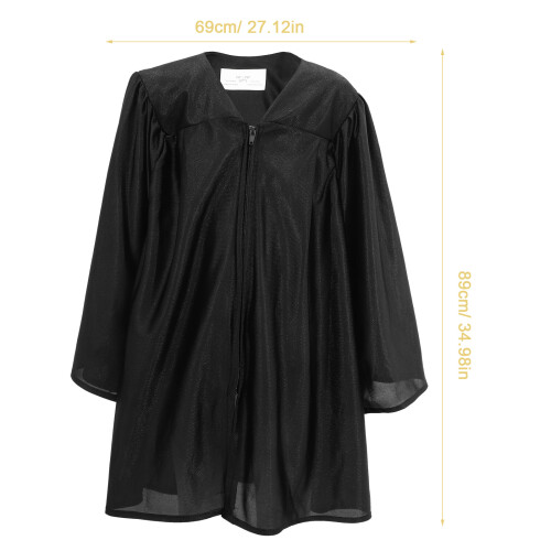 1Set Grembiule Laurea Con Cappello E Nappa 2