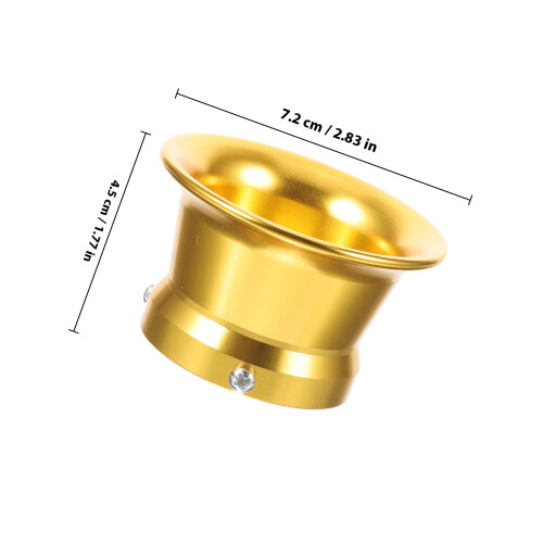 Coupe Vent Aluminium Or Interface Carbureteur Facile 1