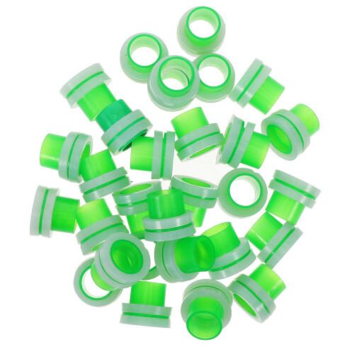 100Pièces Kit Joint Robinet Silicone Vert Pour Réparation Anti-