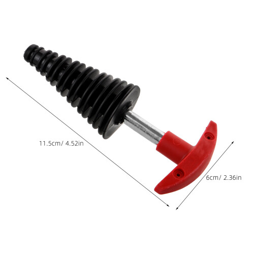 Scarico Antipolvere Gomma Metallo 1