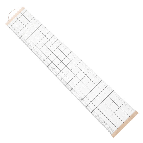 Durable White Growth Height Chart for Kids Room Measurement 1