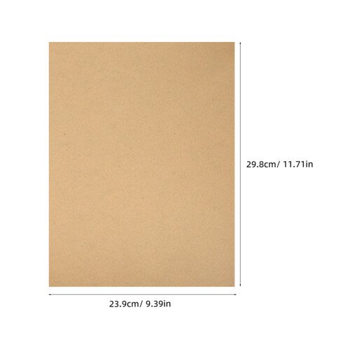 30Pièces Papier Braille Marron Pour Apprentissage 1