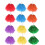 12Pz Cheerleader Gliter Pompoms in , E Riutilizzabili 1