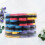 1Set Table Tennis Racket Band Durable PU Handle Overgrip Tape Assorted 5