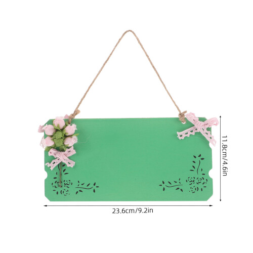 Cartello Aperto Chiuso Verde Decorativo 2