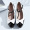 1Paio Scarpe Alto Semplici Con 7