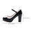 1Paio Scarpe Alto Semplici Con 8