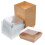 50Pz Scatole Kraft Gialla Con Per Dolci 1